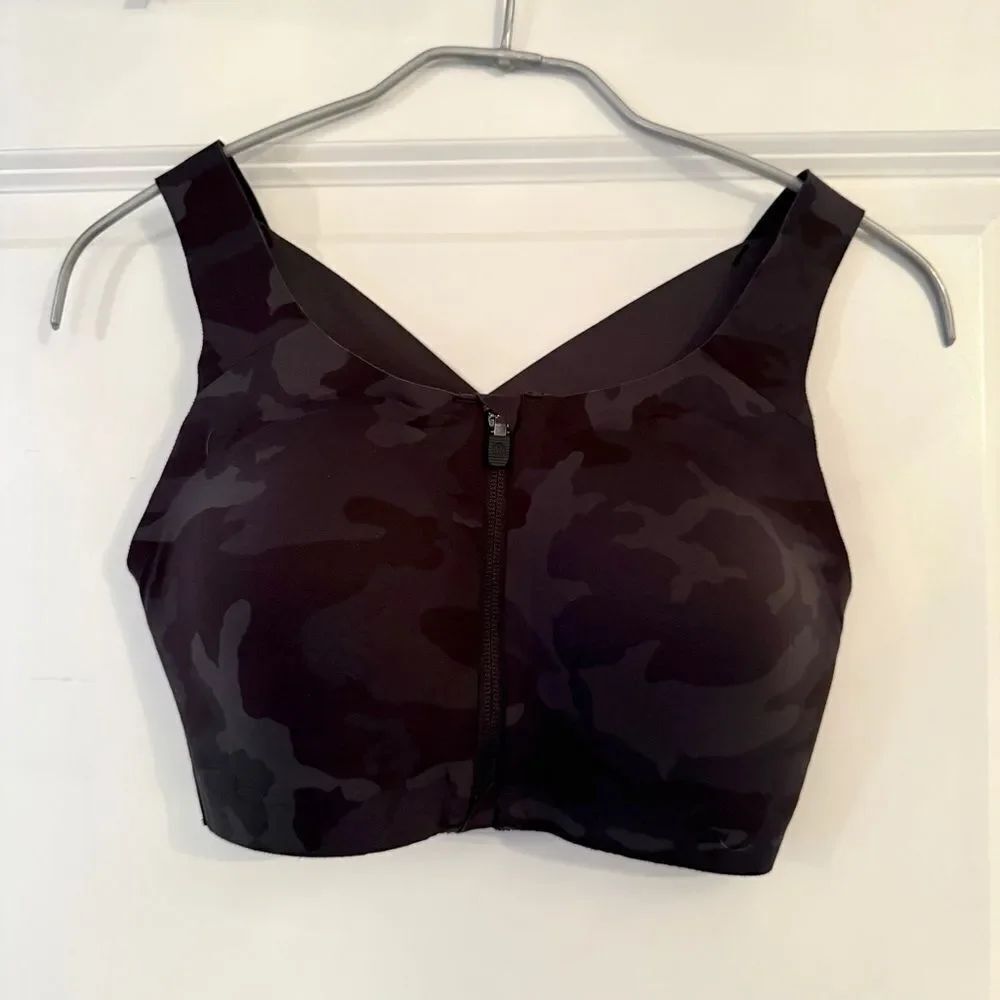 Lululemon Enlite Zip Front Sports Bra